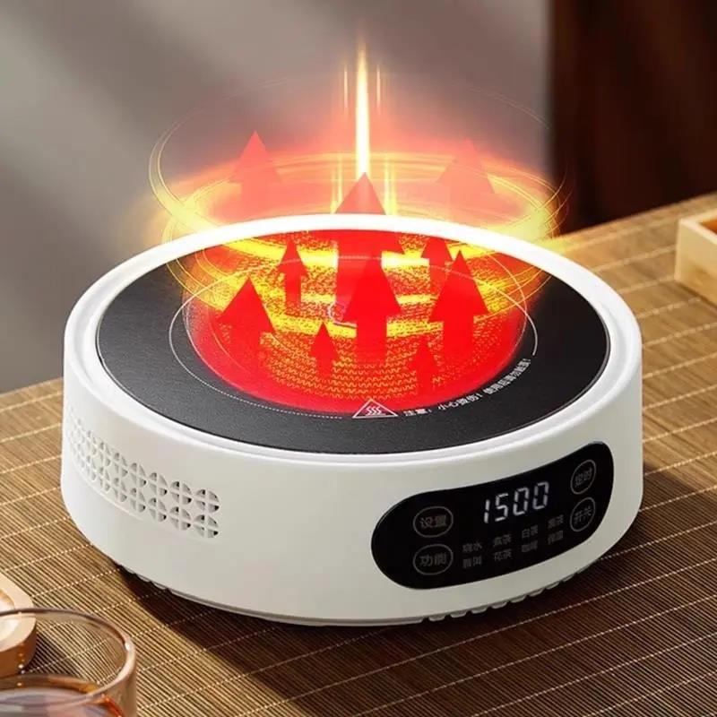 电陶炉煮茶炉2024新款煮茶器小型电磁炉烧水泡茶家用煮茶壶电热炉