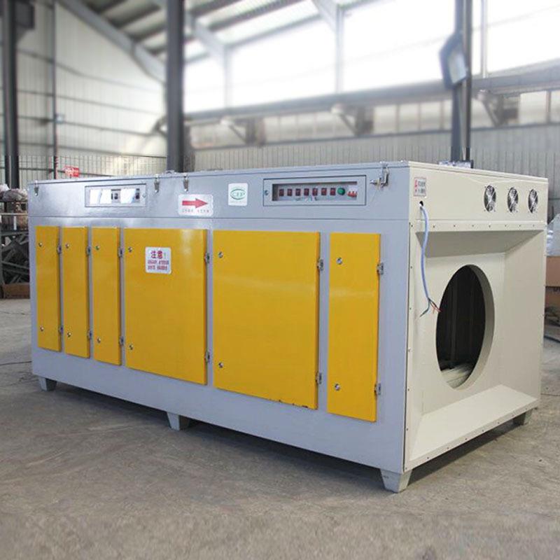 光氧催化净化器工业有机废气恶臭脱臭净化除味设备活性炭过滤箱