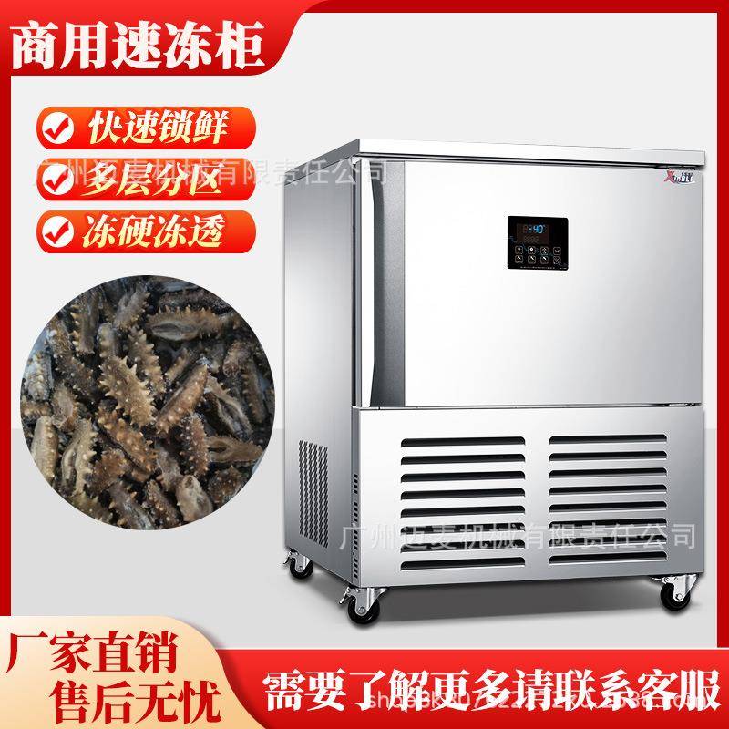 速冻柜商用急冻零下40度低温冰柜急冻冷柜海鲜包子水饺厂家直销