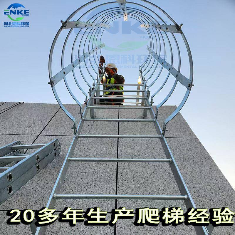 碳钢安全爬梯护笼15J401图集梯笼金属钢爬梯热镀锌国标爬梯