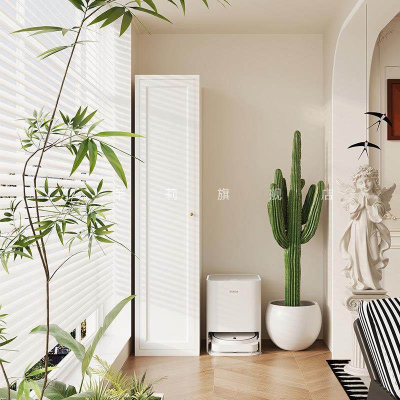 钢制阳台窄柜收纳柜防晒铁皮家用墙角落地储物置物柜矮柜杂物柜子,住宅家具,阳台柜,淘宝优惠券,粉丝福利购,淘宝优惠卷