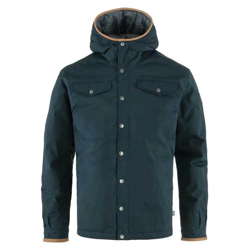 代购Fjallraven北极狐男士羽绒服防风防水保暖冲锋衣连帽长袖