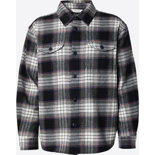 舒适柔软格子长袖 代购 SELECTED思莱德男士 衬衫 休闲日常衬衣爆款