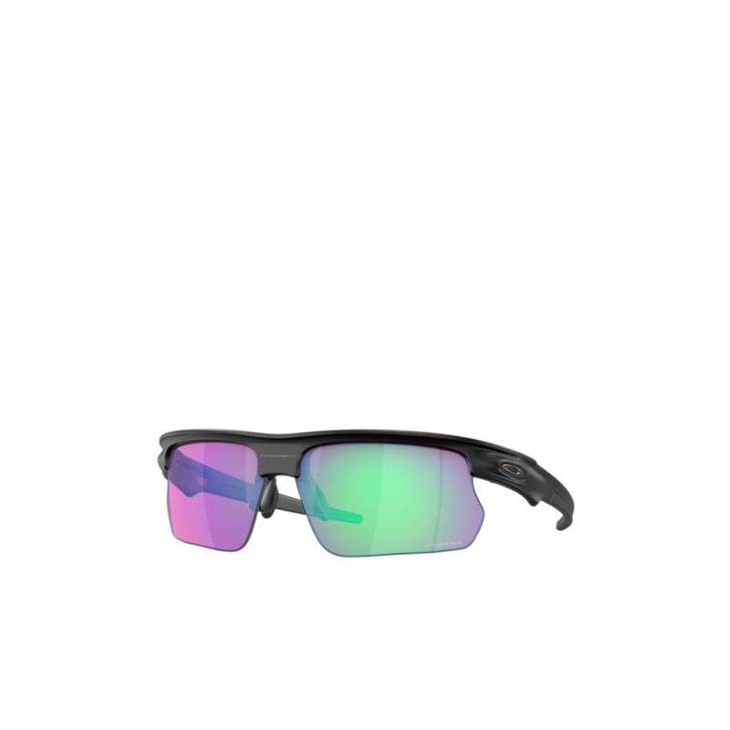 代购Oakley欧克利男士太阳镜遮光防紫外线反光镜片轻盈半框黑色