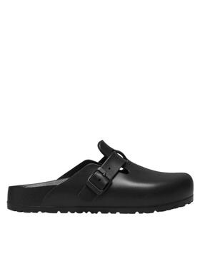 代购Birkenstock男士拖鞋透气轻便软底防滑圆头黑色可调节一体式