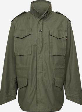 代购Alpha Industries阿尔法工业男士夹克保暖防风棉质加绒户外