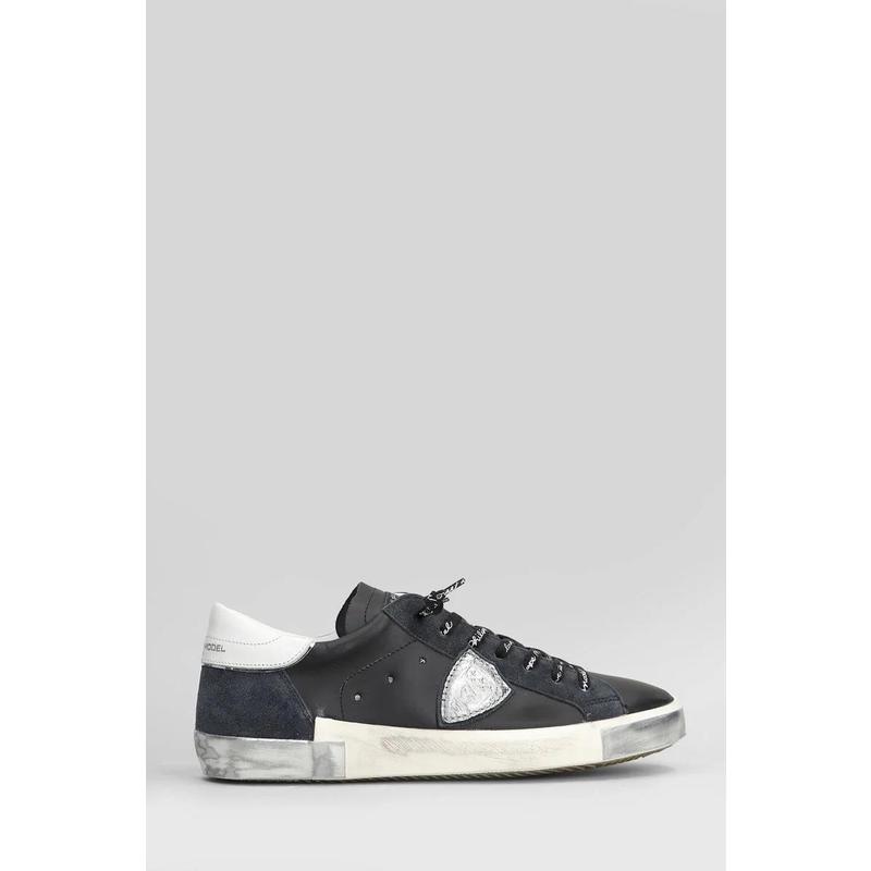 代购PHILIPPE MODEL男士低帮运动鞋舒适穿着轻便设计耐磨鞋底