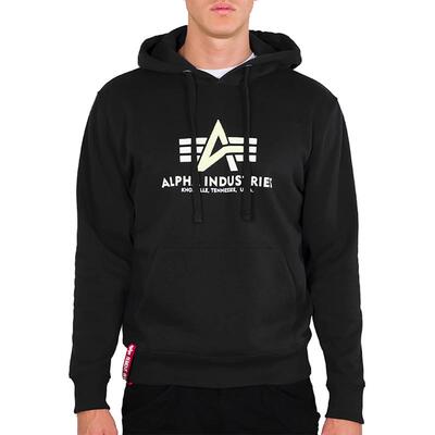 代购Alpha Industries阿尔法工业男士卫衣保暖舒适棉质连帽日常