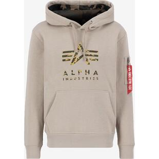 代购Alpha Industries阿尔法工业男士卫衣保暖舒适棉质迷彩日常