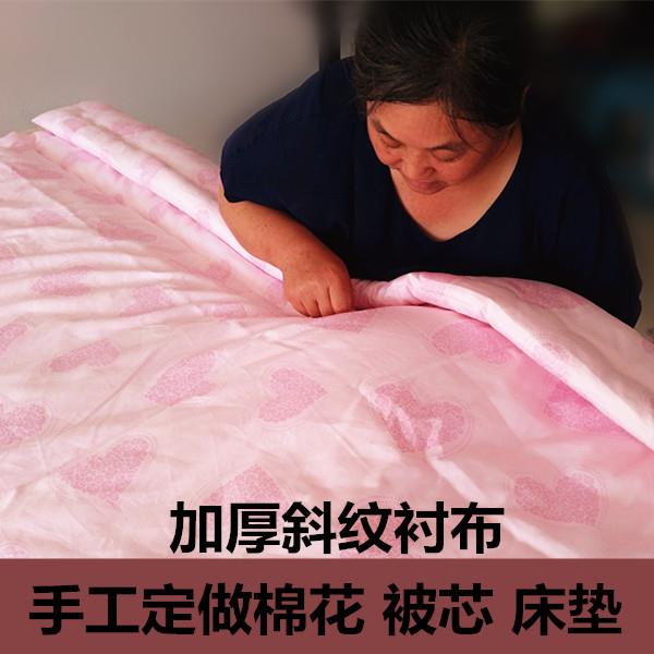 被子冬被加厚保暖子母被子被芯二合一8斤棉花春秋被子被芯10斤4斤