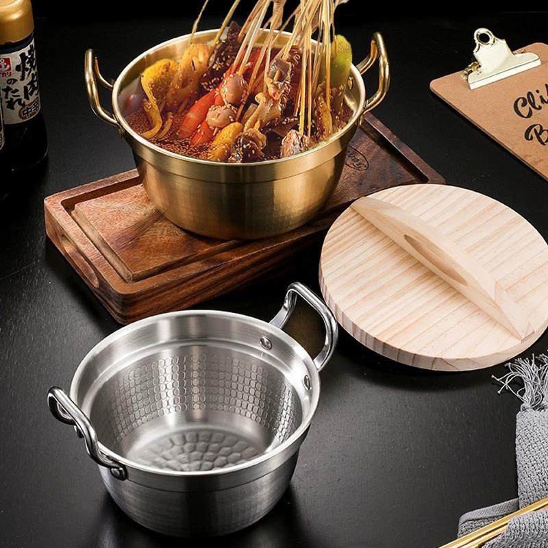 304食品级不锈钢火锅串串小火锅钵钵鸡燃气电磁炉家用酒精炉涮锅
