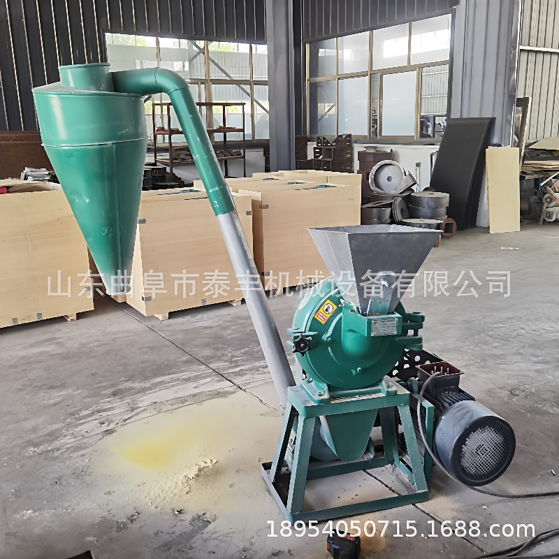 中药材调味品粉碎机食品厂干湿辣椒粉碎机五谷杂粮磨粉机