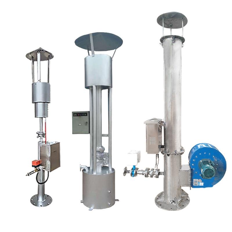 山东沼气火炬简易内燃火炬自动点火时间控制304不锈钢材质