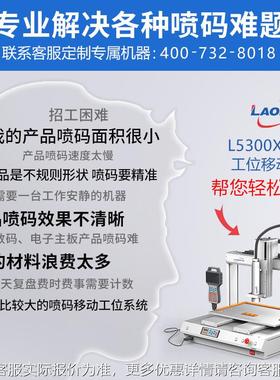 定制轴L5L5300高3Y00XZ三移动喷码平台多轴速移动工位系统