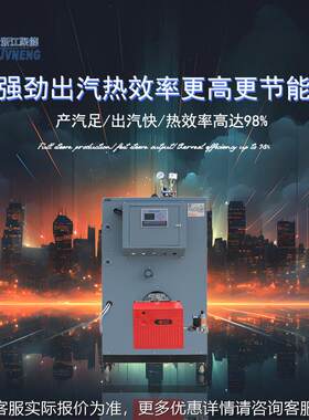 浙江LSW0.-0聚能00免公斤小型报 蒸汽发生器天然气检柴油节能锅炉