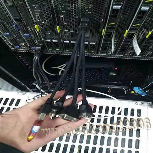 议价服务器USB/VGA转接线Test cable IT设备电缆/调测电缆D