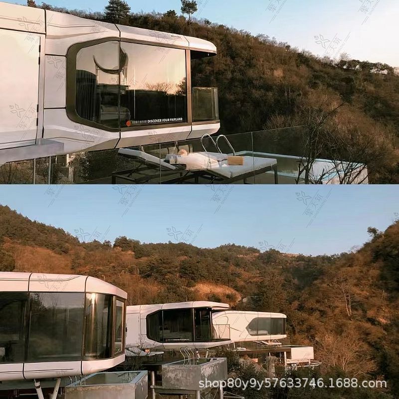 网红同款民宿舱酒店擎天柱可定旅游景点自驾游景区酒店民宿舱酒店