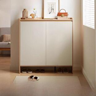 家居斯堪的纳维亚风格鞋柜2024入口柜储物柜入口储物柜大容量门道