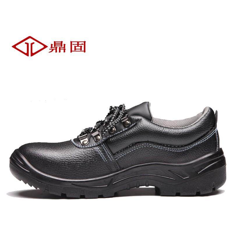 鼎固劳保鞋男款士防滑工作防砸防刺穿轻便老保夏钢板钢头透气工地