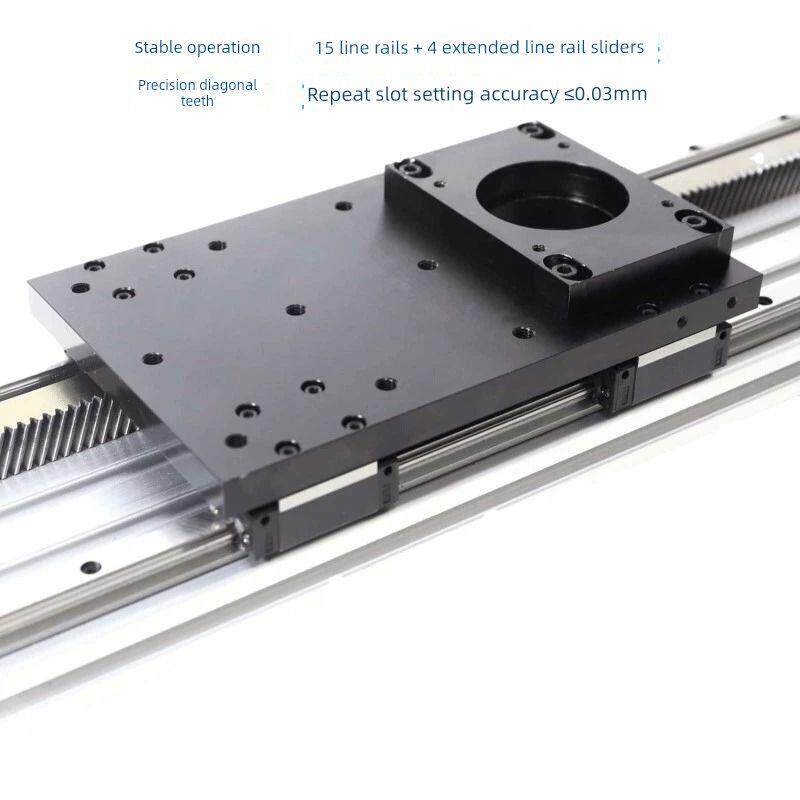 定制龙门齿轮齿条重型滑台线性模组直线导轨电动精密伺服桁架