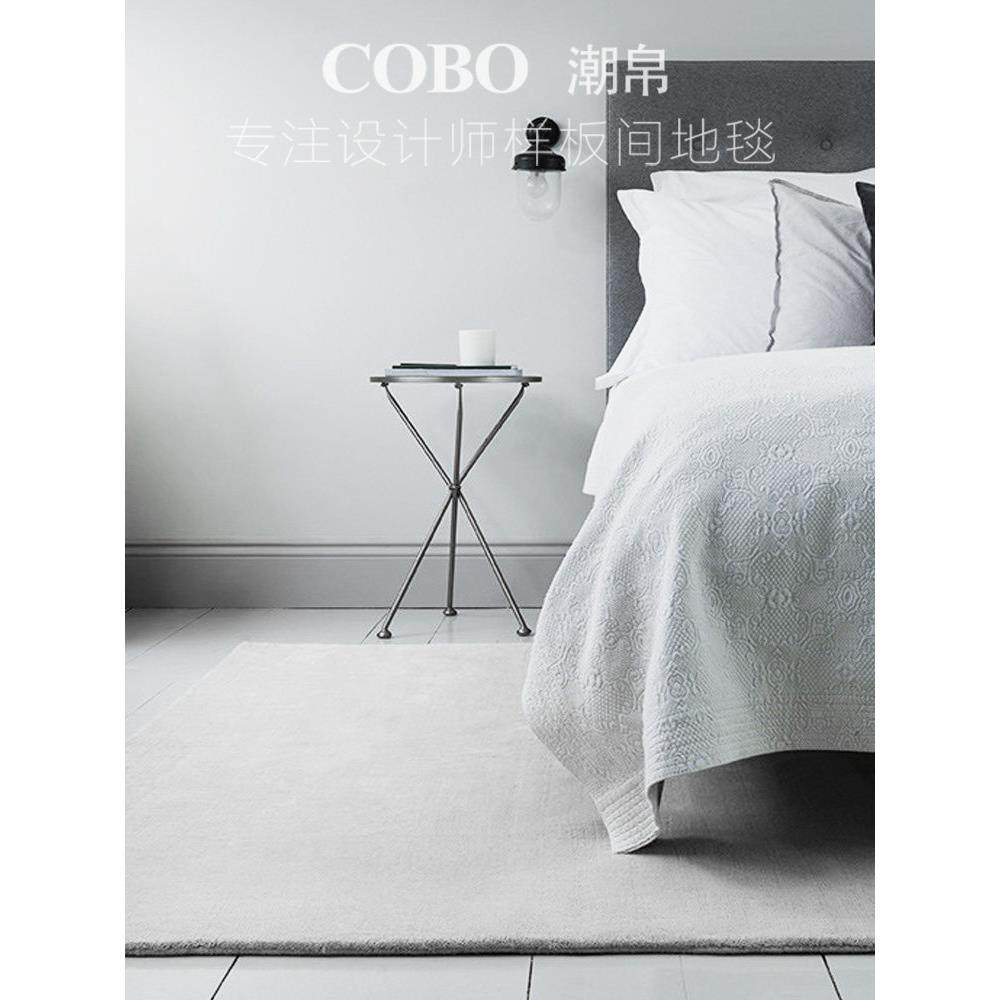 法式覆古红地毯客厅咖啡桌垫高端轻豪华中世纪风格定制家庭卧室床