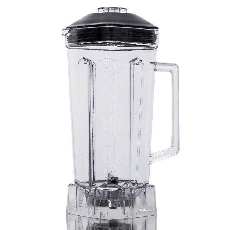 商用高强度防爆豆浆破壁料理刀头沙冰机杯子配件加厚2L通用杯体壶