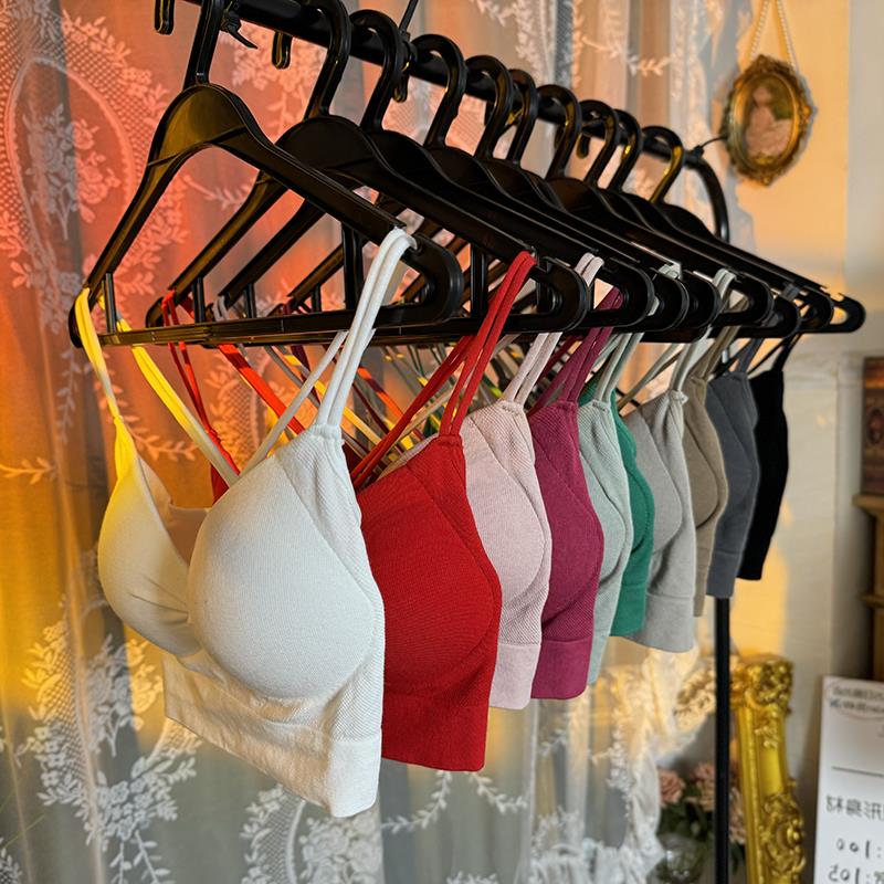 【大拔叉】百搭背心基础吊带有胸垫微胖可穿内衣