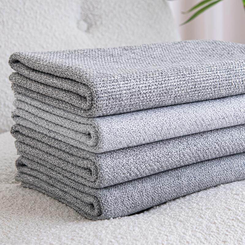 35高档加厚粗棉麻布料面料订做沙发垫套罩拉链全包订制拆洗靠背套