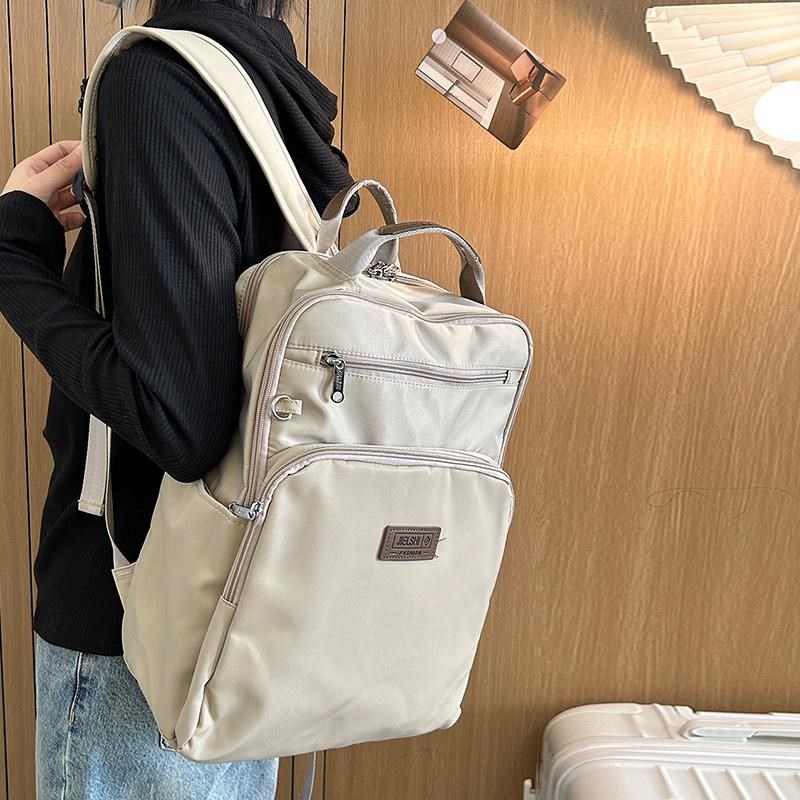 新品小众16寸电脑上班通勤双肩包出游大容量背包防水牛津布书包