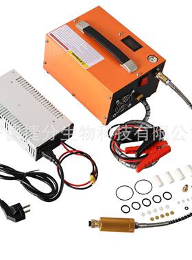 外置电源车载高压充气泵30mpa//打气机空气压缩机4500psi/300bar