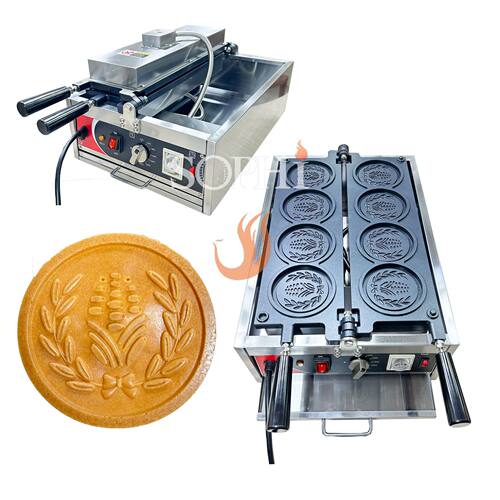 Cheese Corn Shape Bread Machine 3000W Electric Bread Slicer