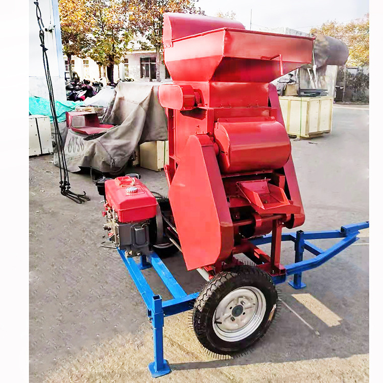 8马力柴油花生剥壳机商用花生去皮机榨油花生除尘剥壳机