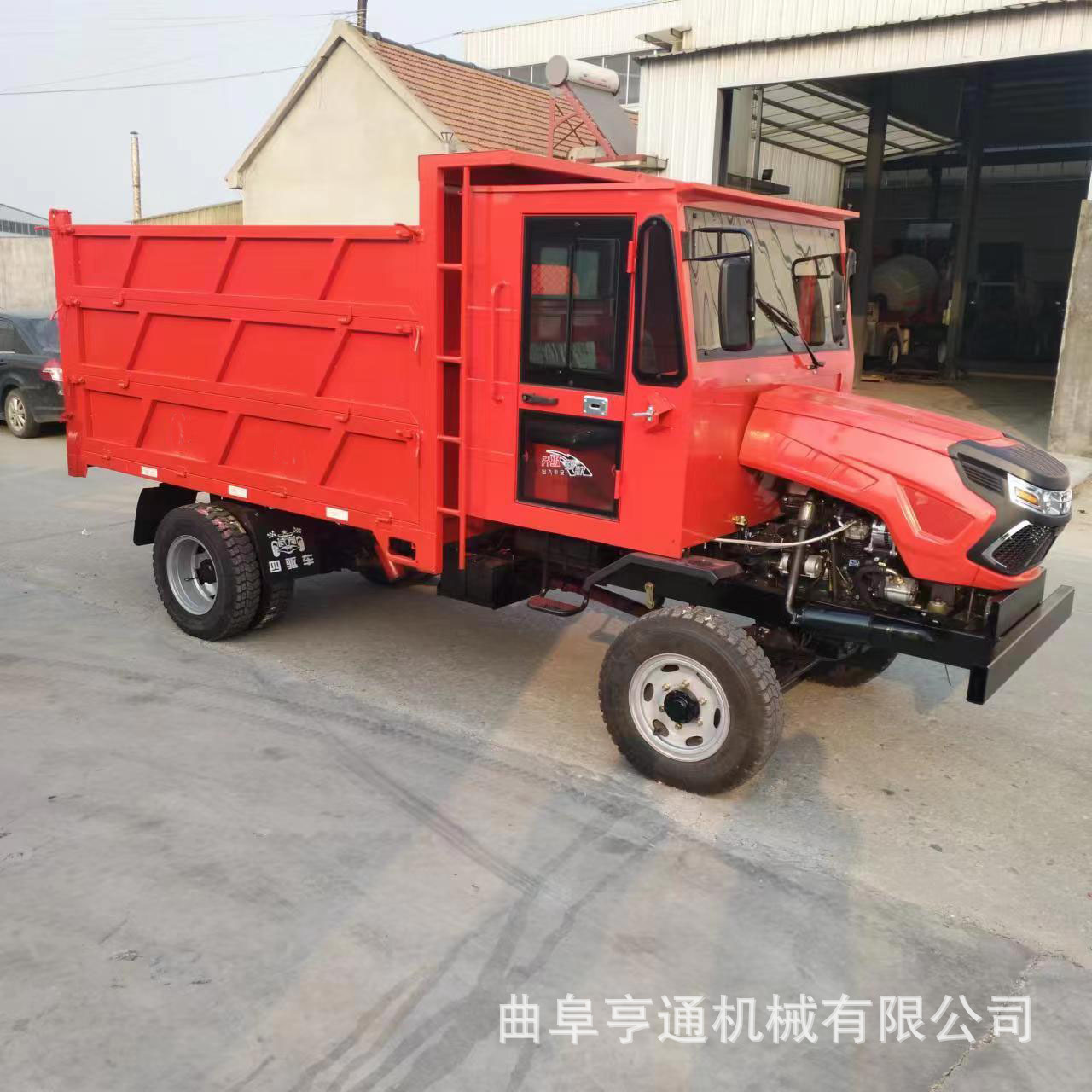 柴油四不像农用车 58马力四驱液压自卸车 山地l拉木四驱车