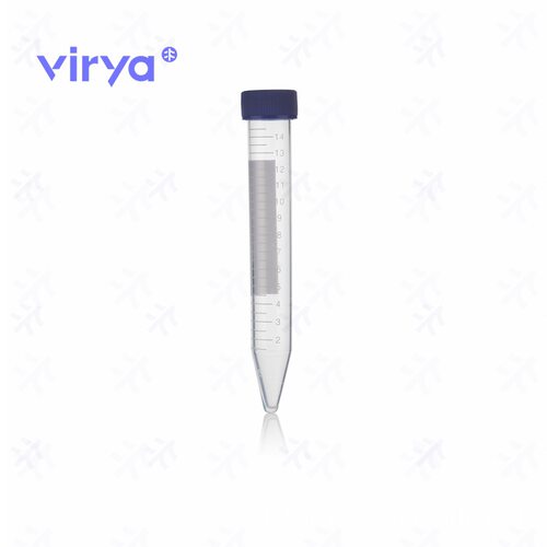 Virya? 15mL离心管、旋盖、锥底、灭菌、带架,50支/架,500支/箱
