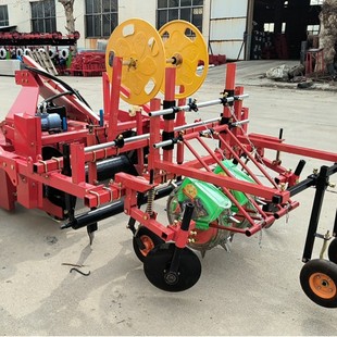 幼苗蔬菜移栽机高成活率不伤苗蔬菜苗木经济作物精整滴灌覆膜一体