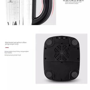 格明K20破壁机原厂专用杯体加热玻璃杯带上盖破壁豆浆机刀头配件