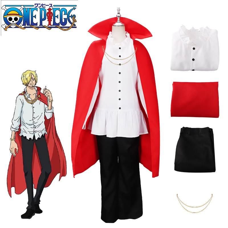 漫家动漫海贼王cos服香吉士山治两年后cosplay角色扮演万圣节表演