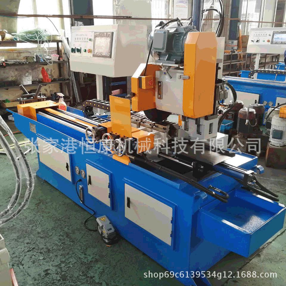 厂家供应伺服送料自动切管机不锈钢铁管无毛刺切管机金属圆锯机