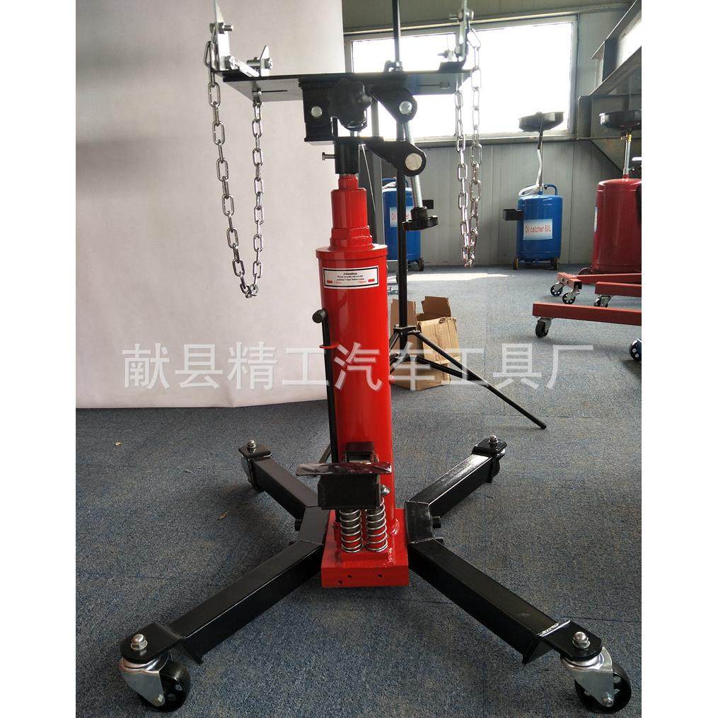 厂家供应0.5吨变速箱托架双层套缸小车变速箱高位运送器