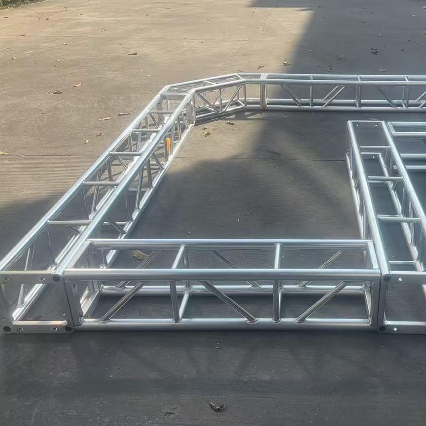 婚礼花架背景板铝合金固定桁架500*&600灯光活动铝合金桁架