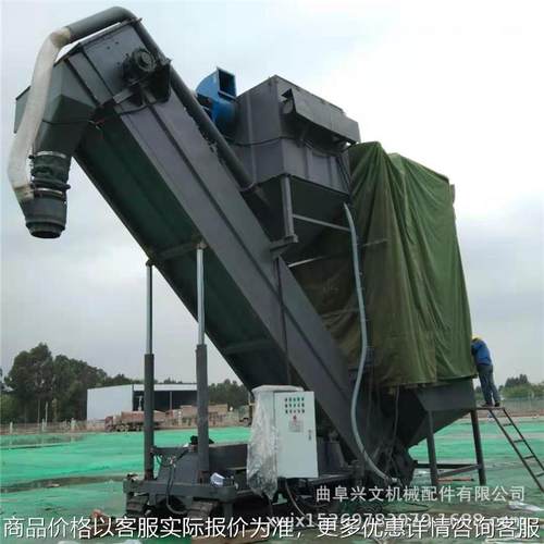 石灰石粉集装箱卸车机铁路水泥粉集装箱拆箱机曲阜粉煤灰卸车机