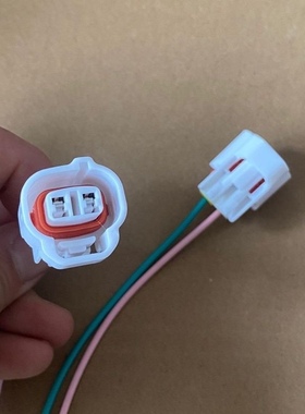 适用五菱宏光S宏光V荣光S宝骏630730前杠灯雾灯线束插头两根线