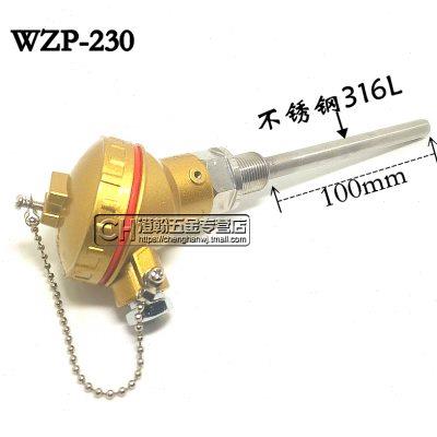 WRN-231/230 WZP-230PT100热电偶/阻温度传感器K型PT100固定螺纹