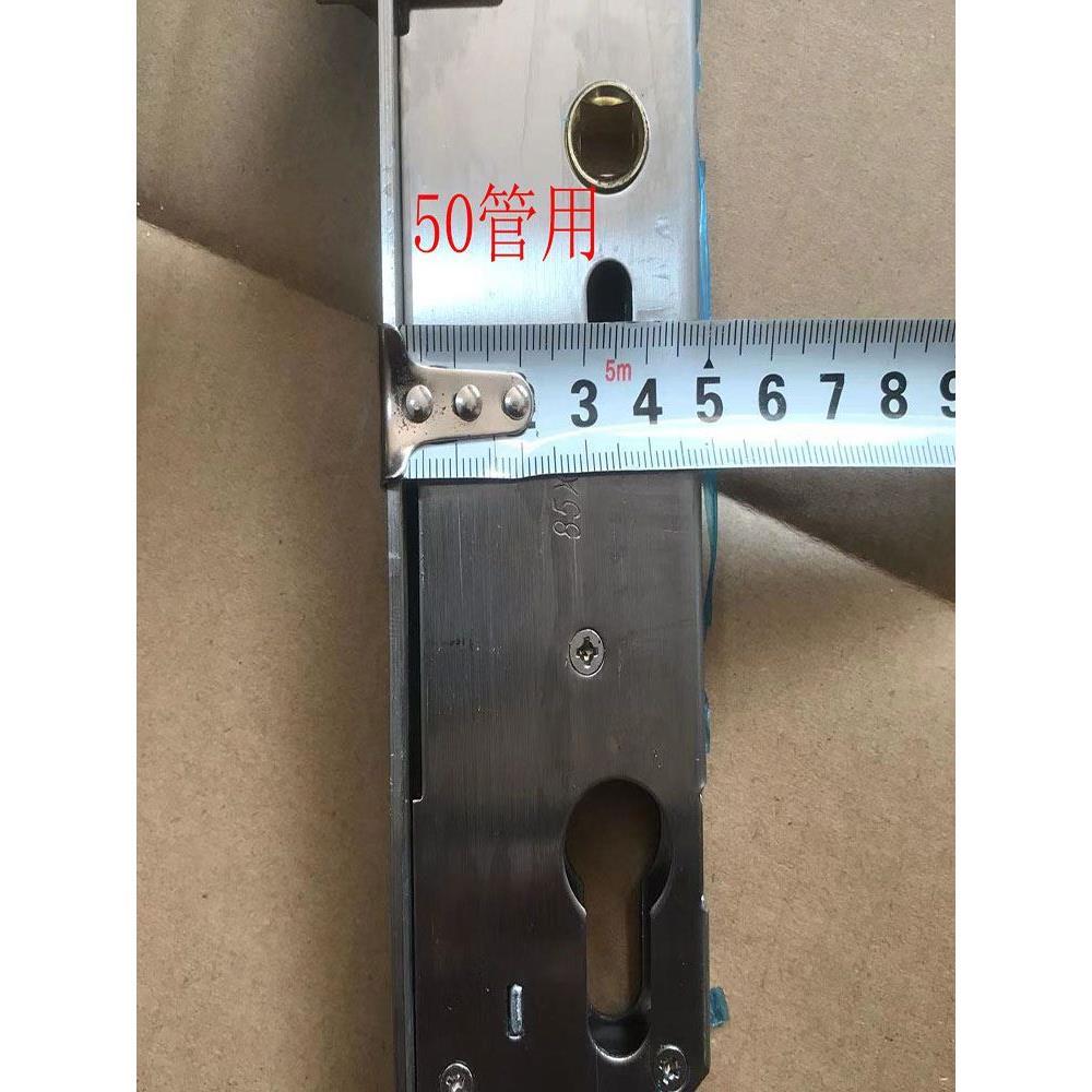 户外专用不锈钢管门拉手铝艺门锁配件庭院门把手铁艺小门简约执手