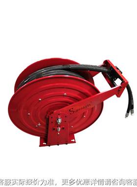 双QII管液压油管卷盘高压弹伸缩自动胶管盘管救器 簧工业卷消防援
