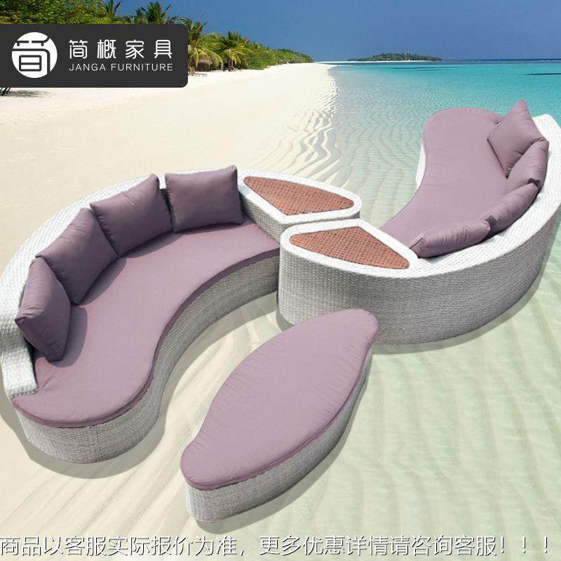 沙户外躺床露天22-1-10-鸟巢藤编沙发室外泳池躺椅阳台花园床院圆,住宅家具,其它椅子,淘宝优惠券,粉丝福利购,淘宝优惠卷
