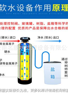 软化水处RSSB-007理设备水工水业用锅炉泳池井水地软下水除垢硬化