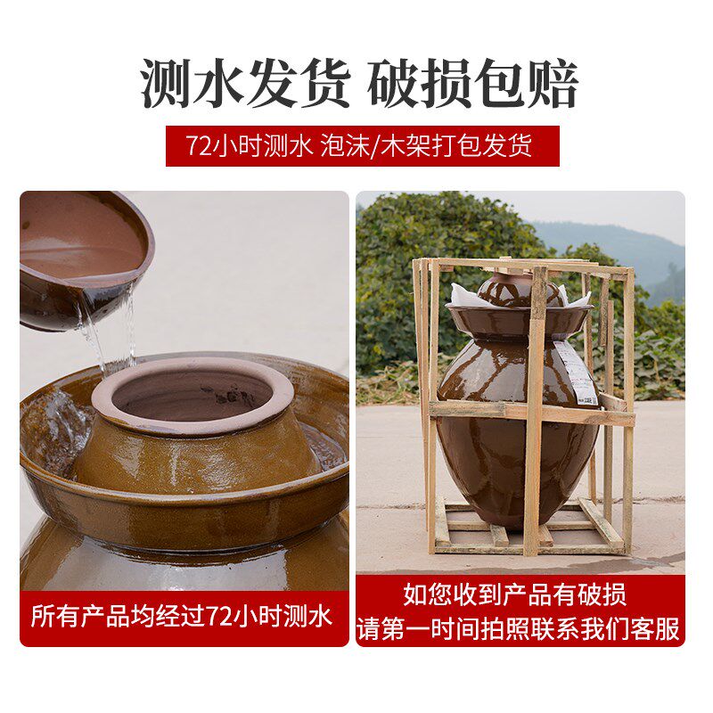 四川泡菜坛子f家用土陶老坛子酸菜缸密封瓦罐专用腌菜坛陶瓷咸菜