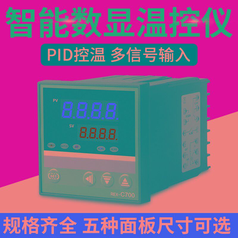温度控制器REXC100数显智能温控仪可调恒温器2R20V自动开关温控