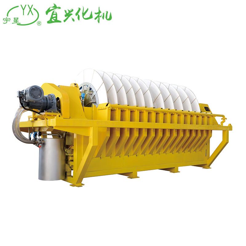 真空陶瓷过滤机生产厂家精密硅砂筒式矿用陶瓷过滤污泥脱水分离